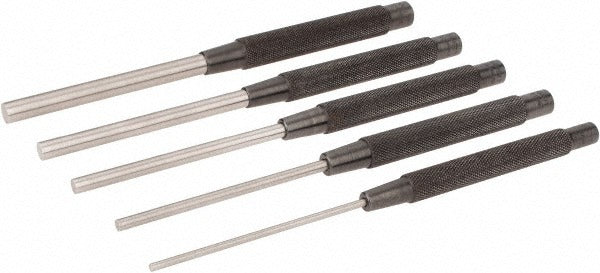 STARRETT Starrett 51187 Pin Punch Set 5 Piece 0.125 to 0.375 Inches