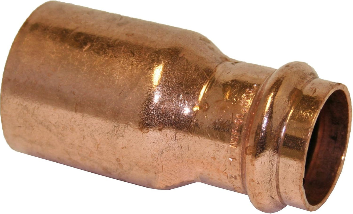 Apollo Valves 10075164 2-Inch by 1-1/2-Inch FTG x C Copper Fitting Reducer