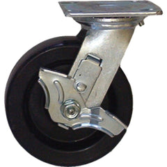 Saf-T-Cart SC-25 Saf-T-Cart 6 X 2 700 lb Polyolefin Swivel Caster With Roller Bearing And Brake