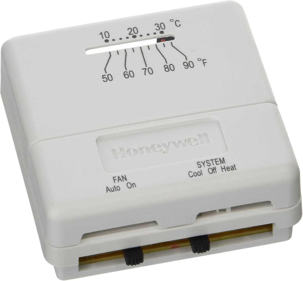 Honeywell T812C1000 Heating and Cooling Thermostat Single Unit