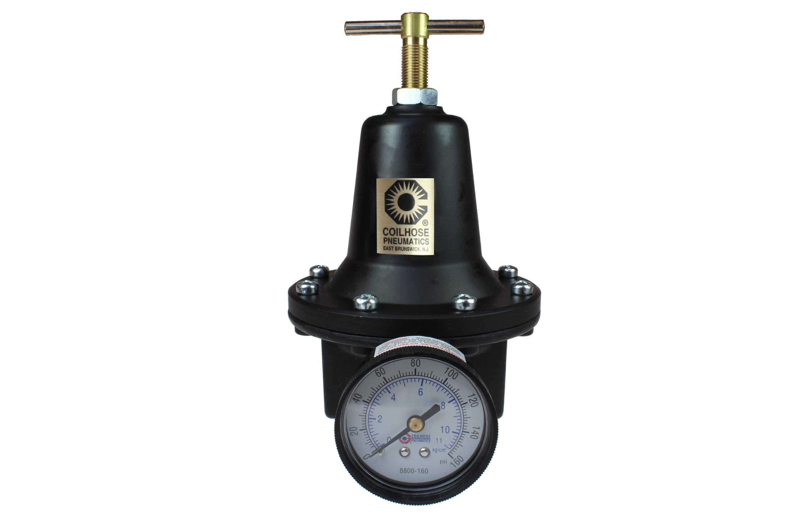 Coilhose Pneumatics 8802G Heavy Duty Series Regulator 1/4 In Pipe Size ...