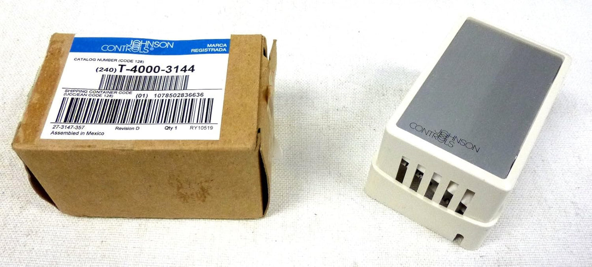 Johnson Controls T-4000-3144 Pneumatic Thermostat Cover White