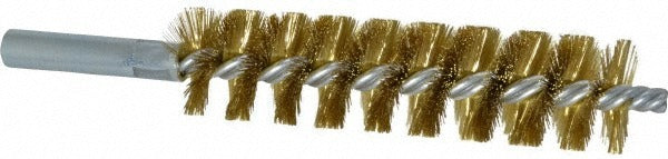 SCHAEFER BRUSH Schaefer Brush 43633 Tube Brush 1 in Brass Bristles