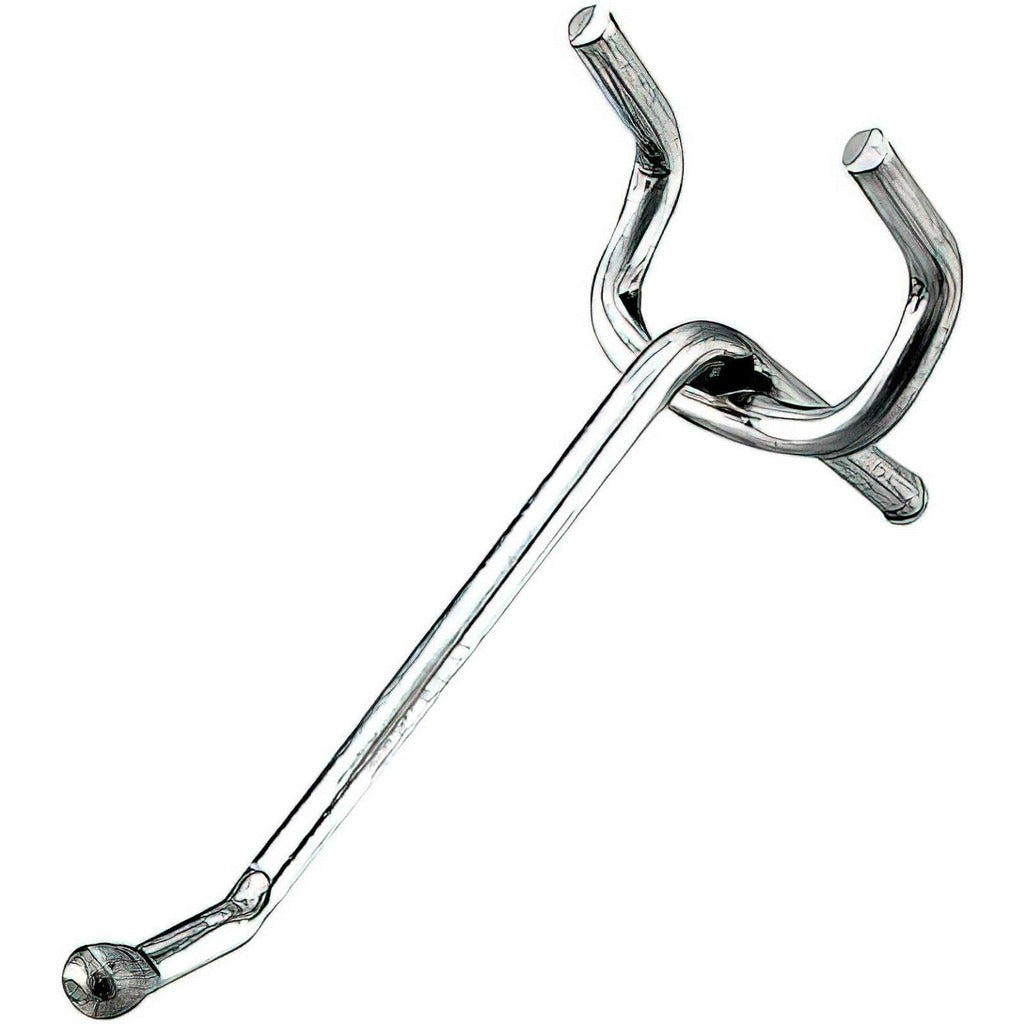 ONWARD Onward 23100XR Single Pegboard Hook Zinc 2 Inch 4 Pack