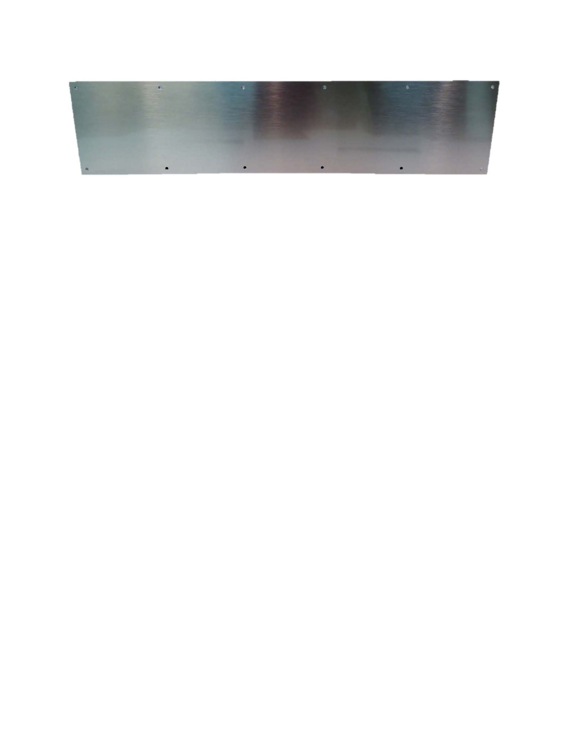 DON-JO Don-jo J102670634 Kick Plate Satin Nickel 6x34 in