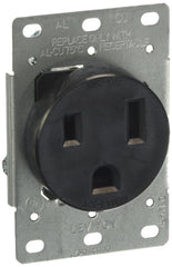 Leviton 5374-S00 50 Amp 250 Volt Flush Mounting Receptacle NEMA 6-50R