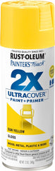 Rust-Oleum 334046 Painter's Touch 2X Ultra Cover Spray Paint, 12 Ounce, Gloss Sun Yellow