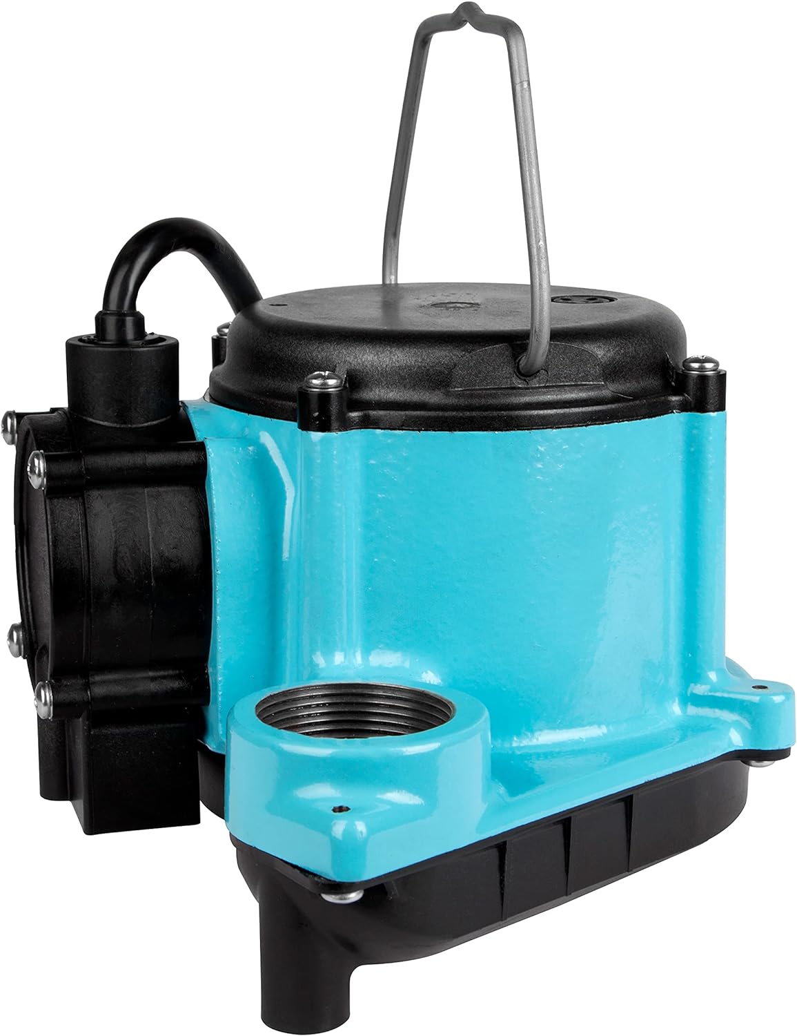 Little Giant 506160 6-CIA-ML 115V 1/3 HP Cast Iron Submersible Sump Pump with Diaphragm Switch