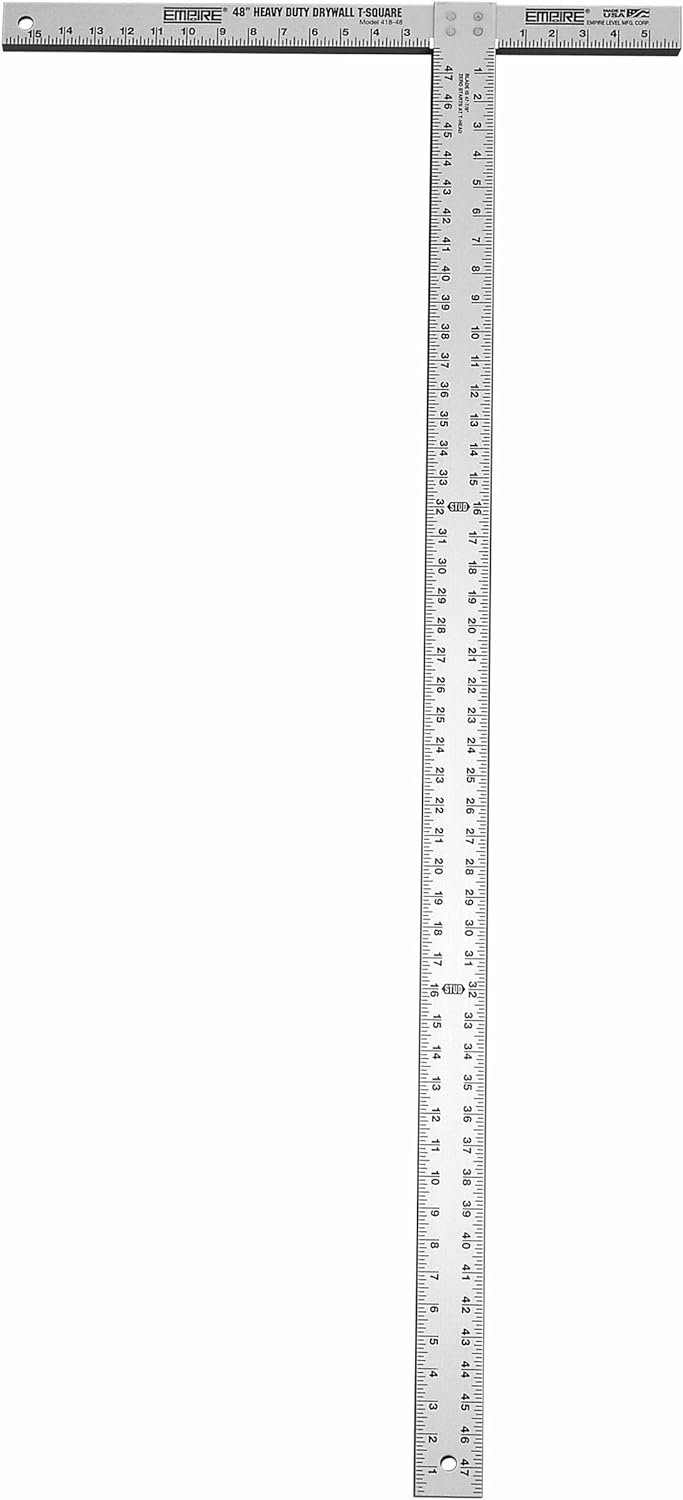 Empire Level 418-48 3/16 Thick, 47-7/8 Professional Drywall T-Square