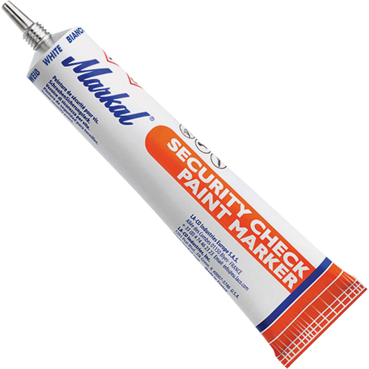 Markal 96668 Security Check Paint Marker White 50ml