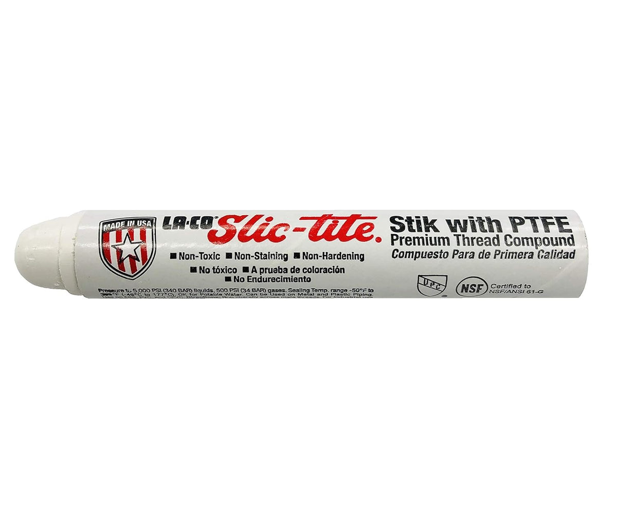 La-Co 41600 Slic-Tite Thread Sealant Stik with PTFE 1-1/4 oz Stick