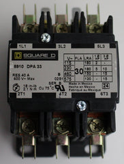 Schneider Electric 8910DPA33V09 Contactor 208-240V 30A 3-Pole