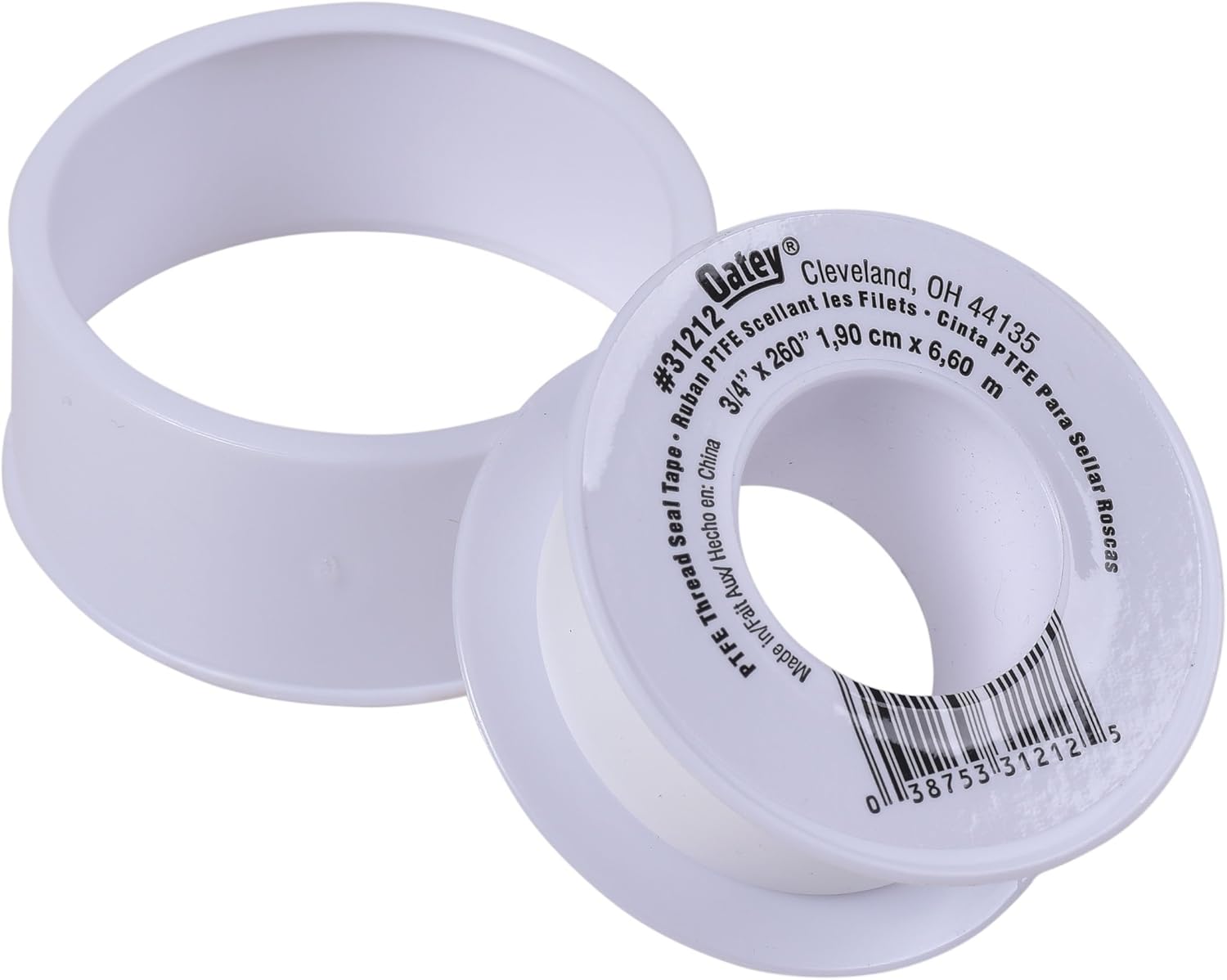 Oatey 31212 PTFE Tape, 3/4-Inch x 260-Inch