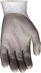 MCR Safety 9672M Memphis Dyneema Polyurethane Gloves Medium Gray White Pair