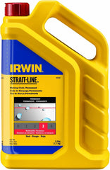 IRWIN 65102 Strait-Line Permanent Staining Marking Chalk, Red, 5 lb