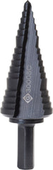 Greenlee 30008C Kwik Stepper XT Cobalt Step Bit 1-1/8 Inch Multi-Hole