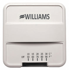 Williams Comfort Products P322016 Wall Mount Thermostat 1V Surface