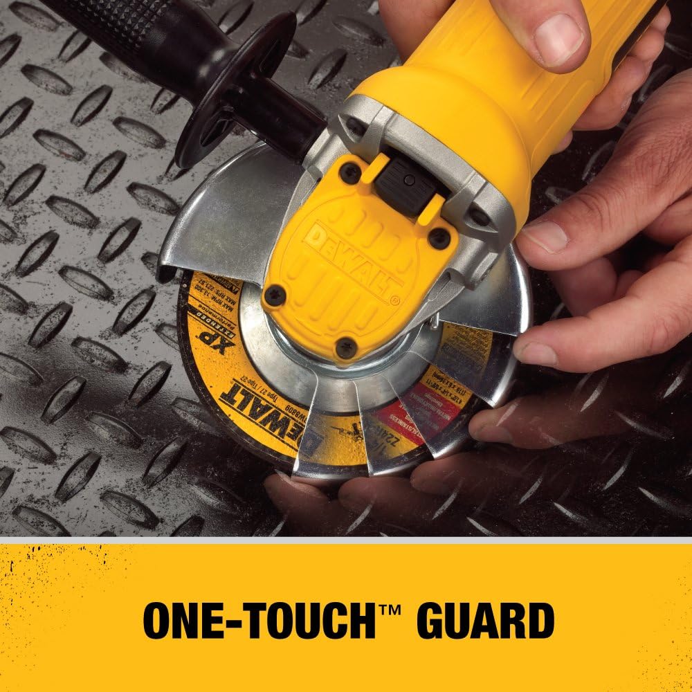 DeWalt DWE4120 Angle Grinder 4.5 Inch Paddle Switch