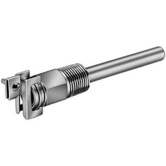 Honeywell 121371A/U Copper Well Assembly with Mounting Clamp, 3 Insertion Length, 1/2 NPT, 3/8 Internal Diameter, 1-1/2 Insulation Depth