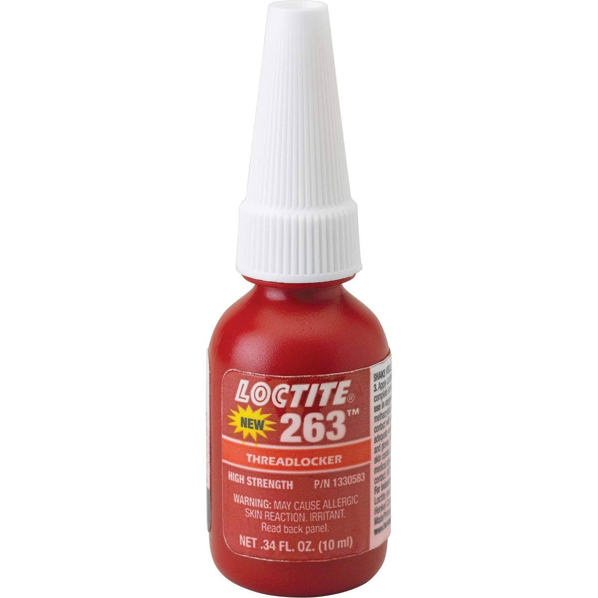 Loctite 1330583 Primerless Threadlocker 263 10 mL Red