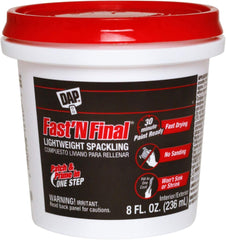 DAP 12140 DAP 12140 Fast N Final Interior Exterior Spackle Power 8 Fl Oz Pack of 1