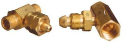 Western Enterprises T-62 Manifold Coupler Tee Brass Oxygen 3000 PSIG