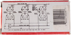 Pass & Seymour L520R Locking Receptacle 20A 2P 3W 125V