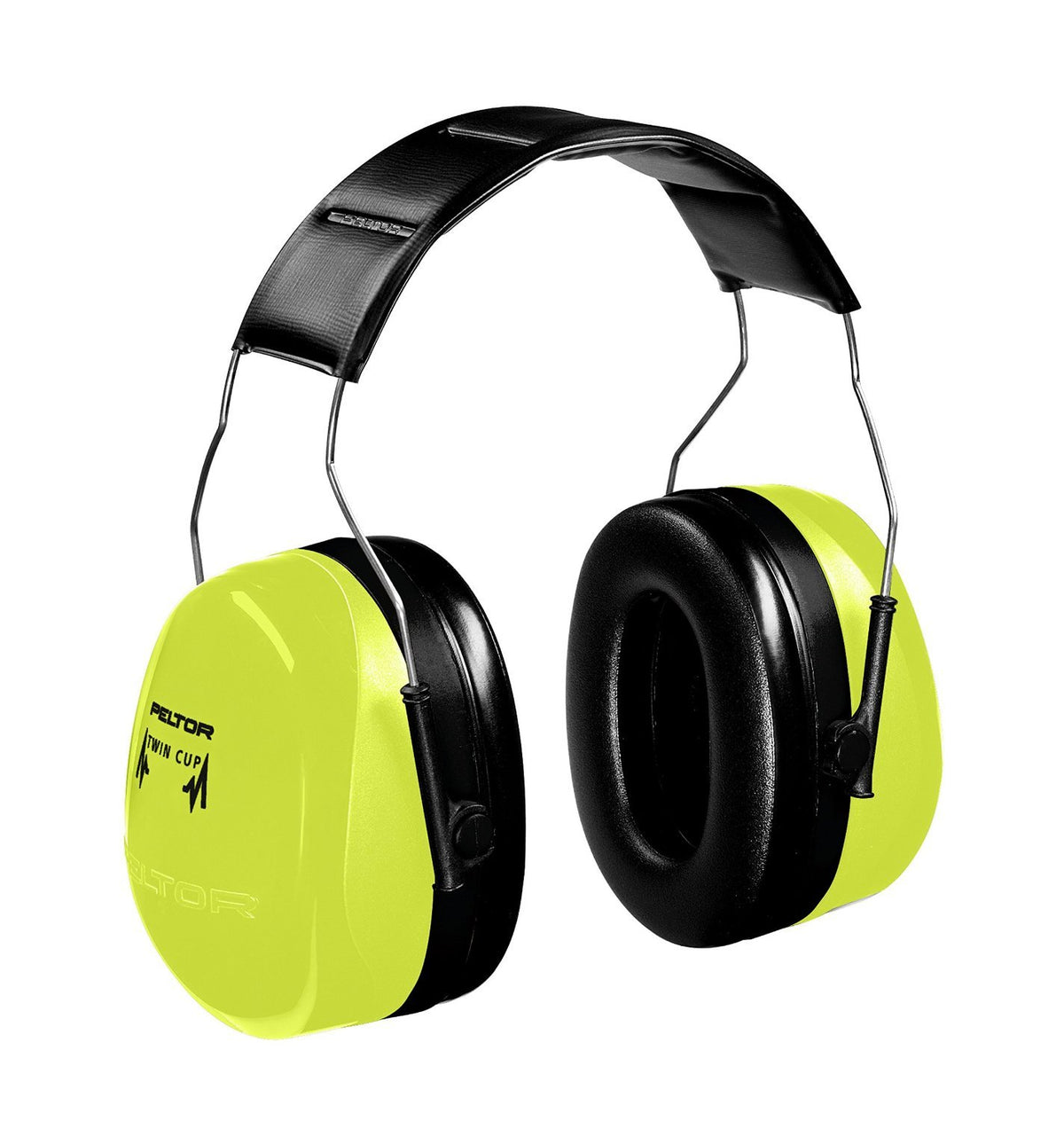 3M 7100008764 Peltor Optime 105 Earmuff 30 dB NRR Hi-Viz Green Over-the-Head