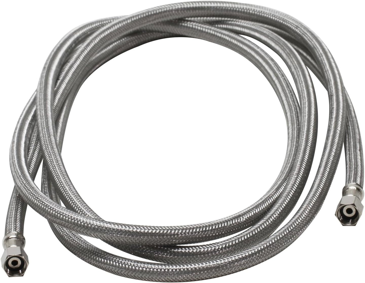 Fluidmaster 12IM120 Braided Stainless Steel Ice Maker Supply Line 120 Inch