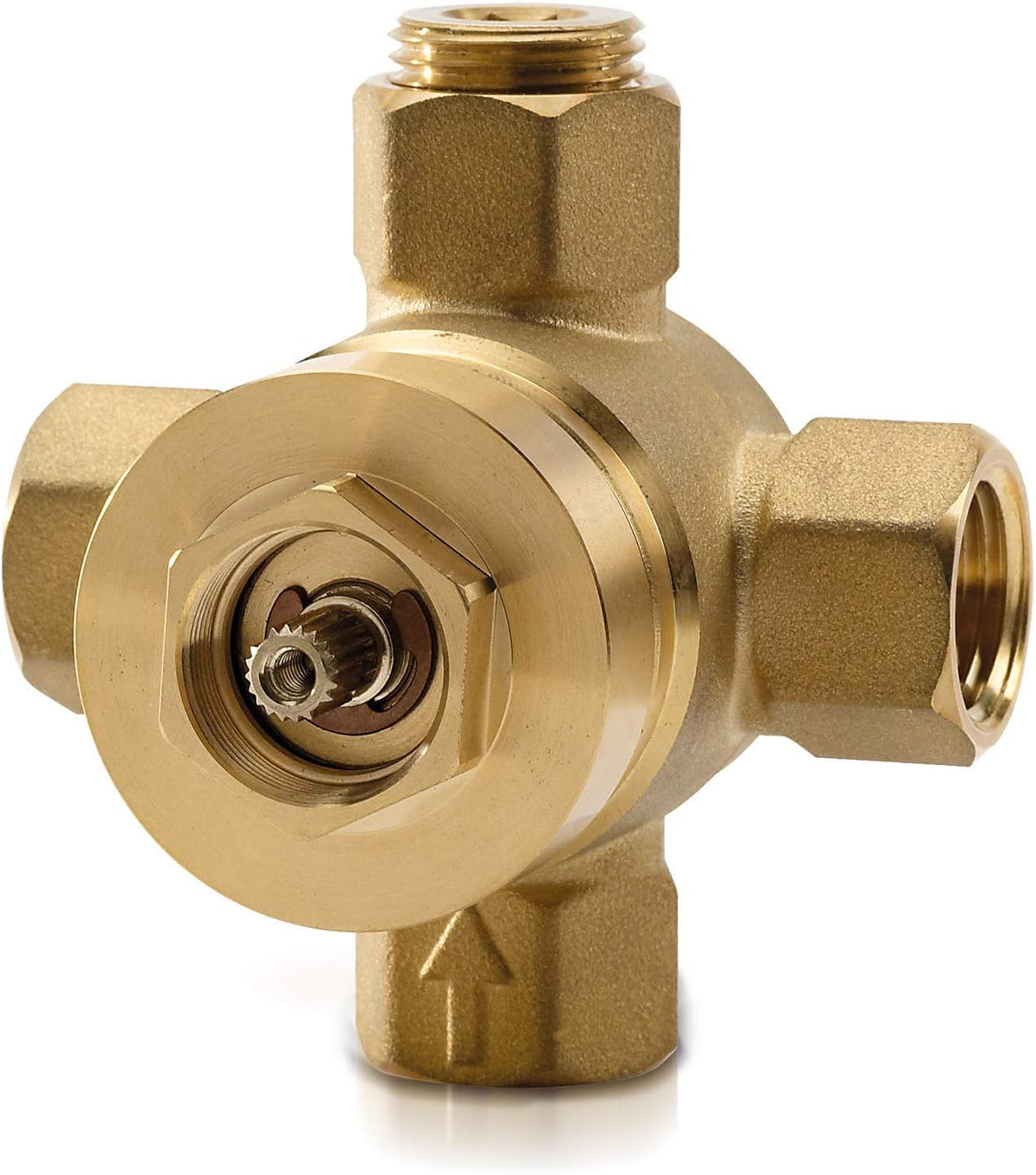 Toto TSMV Two-Way Brass Diverter Valve with Off 0.5 Inch