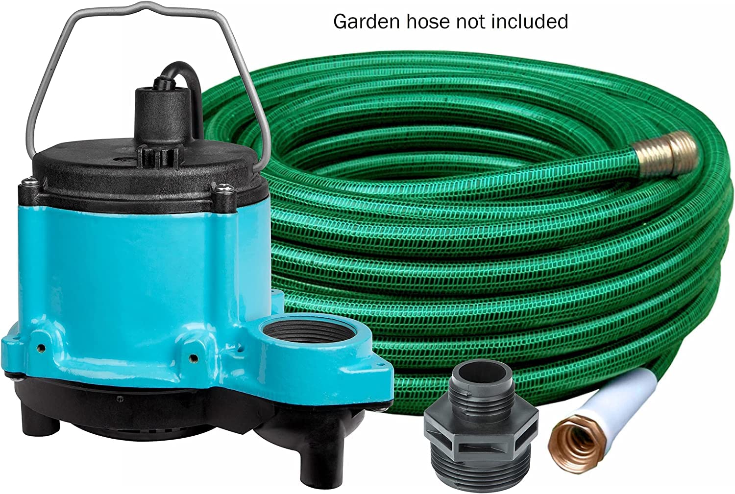 Little Giant 506274 6-CIM-R 115-Volt Manual Submersible Sump Pump with 25-ft Cord