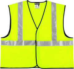 MCR Safety VCL2SLX3 Class II Economy Safety Vest 3X-Large