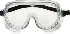 MCR Safety 2230R Chemical Splash Goggle Indirect Ventilation Adjustable Strap Clear