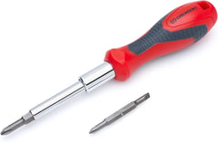 Crescent CMBD7P 7-in-1 Interchangeable Bit Dual Material Screwdriver