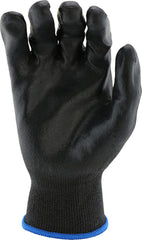 West Chester 713HGBU XL HPPE Shell with Polyurethane Dipped Gloves - X-Large Black