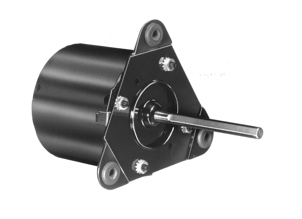 Fasco D1118 3.3 Frame Open Ventilated Shaded Pole General Purpose Motor with Ball Bearing, 1/30HP, 1500rpm, 240V, 60Hz, 0.6 amps