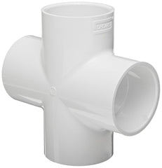 Spears 420-010 PVC Pipe Fitting Cross Schedule 40 1 Socket