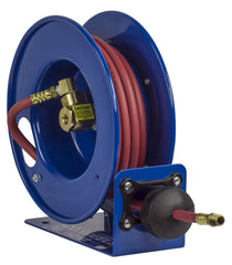 Coxreels LG-LP-310 LG Series Little Giant Compact Low Pressure Retractable Air/Water Hose Reel 3/8 Hose I.D 10 ft Hose Capacity 300 PSI