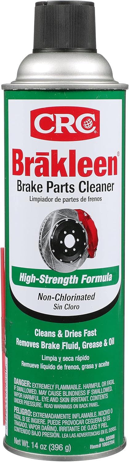 CRC 05088 Brakleen Brake Parts Cleaner Non-Chlorinated 14 Oz