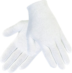 MCR Safety 8600C Inspectors Reversible/Unhemmed Cotton Blended Lisle Mens Gloves White Large 12-Pair