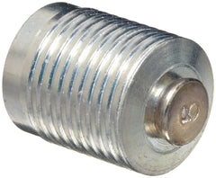 Alemite 321839 Pressure Relief Fitting Straight 1-5 psi Relief Pressure for 3/8 Drill OAL 1/2