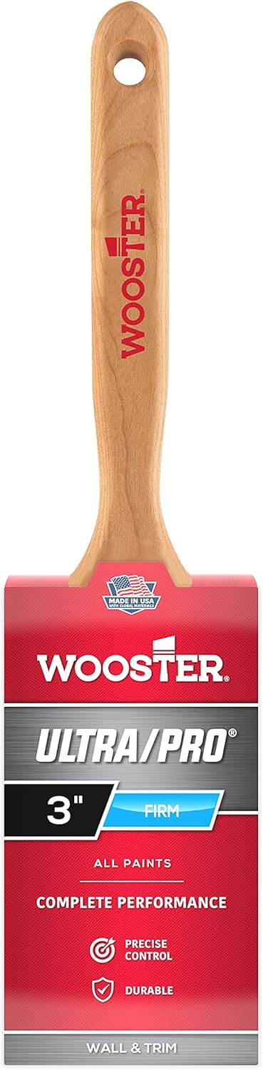 Wooster 4175-3 Ultra/Pro Firm Mink Flat Sash Paintbrush 3 Inches