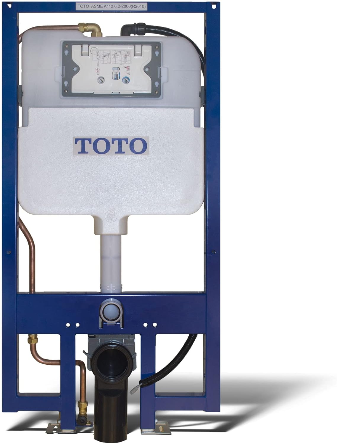 TOTO WT173MA DuoFit In-Wall Dual Flush Tank System with Copper Supply Line