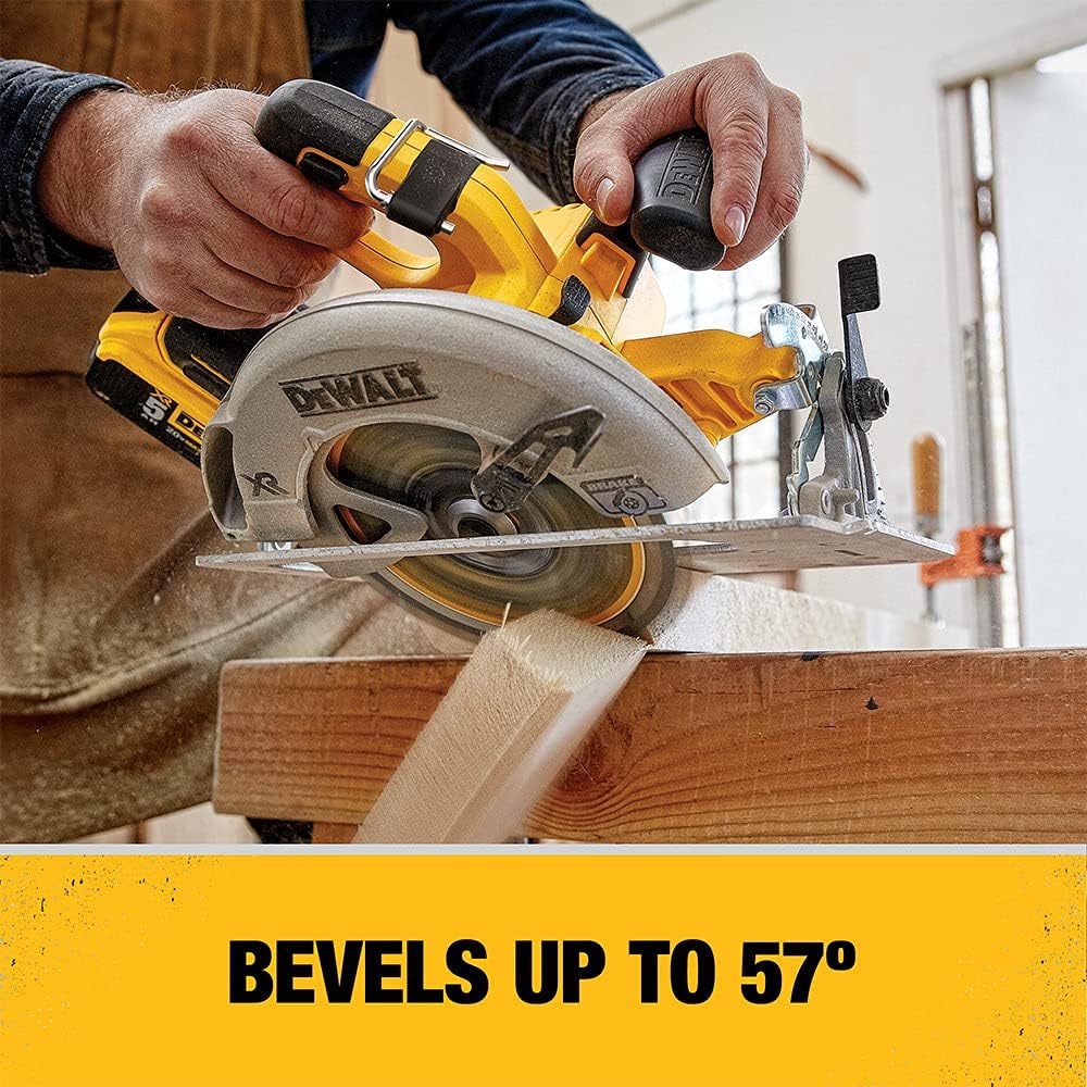 DEWALT DCS570B 20V MAX 7-1/4 Inch Circular Saw with Brake Tool Only