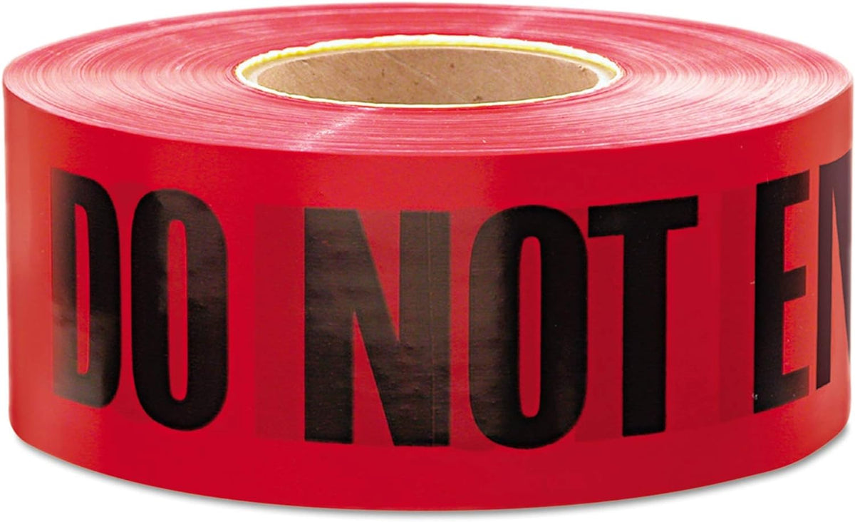 Empire Level 11-081 Barricade DANGER-DO NOT ENTER Tape 1000 Feet x 3 Inch