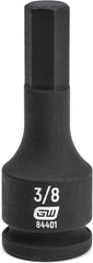 GEARWRENCH 84401 3/8 Drive Hex Bit Impact SAE Socket 3/8