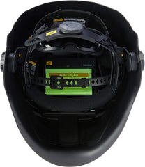 ESAB 0700000800 Sentinel A50 Welding Helmet Black Low-Profile High Impact Resistance Nylon Color Touch Screen Controls 3.93 x 2.36 Viewing Lens