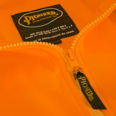 Pioneer V1060351U-3XL High Visibility Safety Hoodie Reflective Sweatshirt Jacket 3X-Large Orange