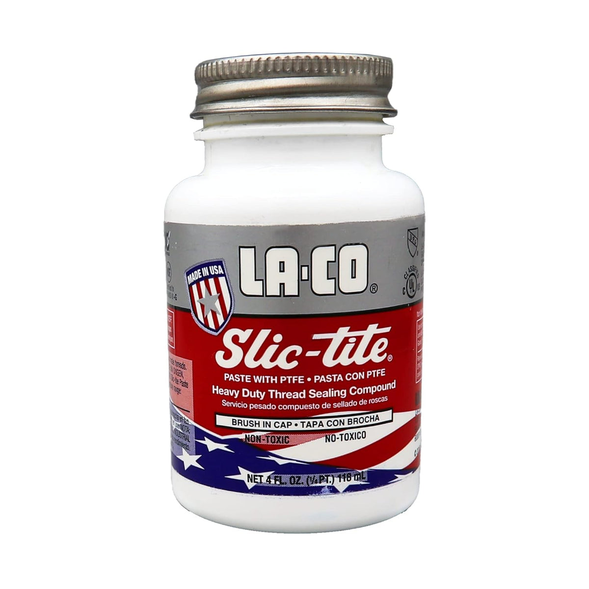 La-Co 42009 Slic-Tite 4 oz Thread Sealant with PTFE