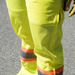 Pioneer V1070360U-3XL High Visibility Traffic Safety Work Pants with Reflective Tape 3XL